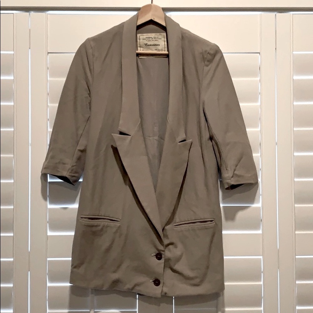 Anthropologie Cartonnier Boyfriend Jacket